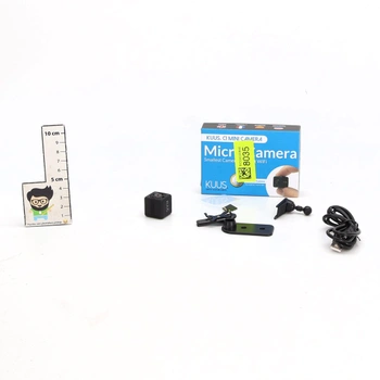 Vnútorná bezpečnostná kamera KUUS.® C1 Mini 2,3 cm | Vnútorný kamerový dohľad s nočným videním a