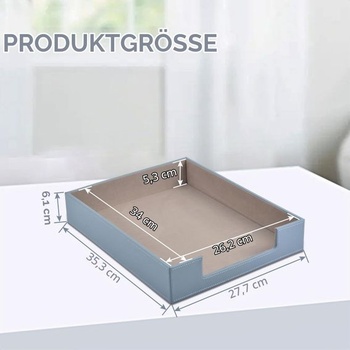 XNONE Kožený odkládací box, organizér