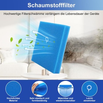 4 filtre pre Philips PowerPro Compact, sada náhradných filtrov, filtre PowerPro Compact - 4 kusy