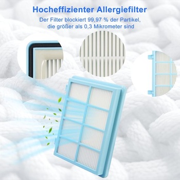 4 filtre pre Philips PowerPro Compact, sada náhradných filtrov, filtre PowerPro Compact - 4 kusy