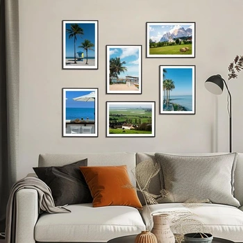 Černobílé fotorámečky A5, sada 3 kusů, 14,8x21 cm, černý rám A5-3P