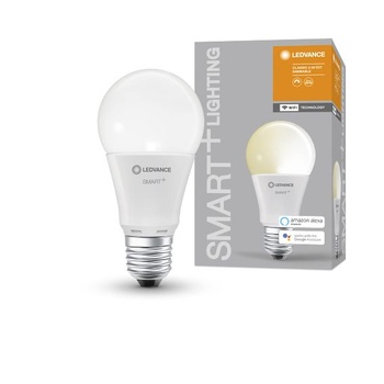 LEDVANCE Chytrá LED žiarovka s technológiou WiFi, pätica E27, stmievateľná, teplá biela (2700 K),
