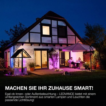 LEDVANCE Chytrá LED žiarovka s technológiou WiFi, pätica E27, stmievateľná, teplá biela (2700 K),