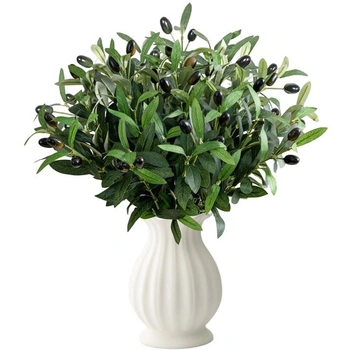 12 umělých olivových ratolestí 30 cm / 11,8 palce Umělý…