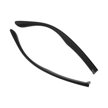 Náhradné nožičky YINETTECH pre slnečné okuliare, 9,5 mm, čierne, 2 kusy