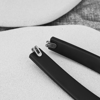 Náhradné nožičky YINETTECH pre slnečné okuliare, 9,5 mm, čierne, 2 kusy