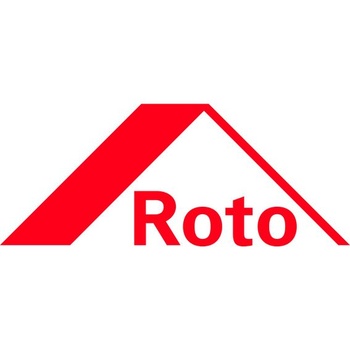 Rukojeť Roto Original Samba s logem, dopravní bílá, délka dříku 43 mm, 14,5 x 2,8 x 5,6 cm.
