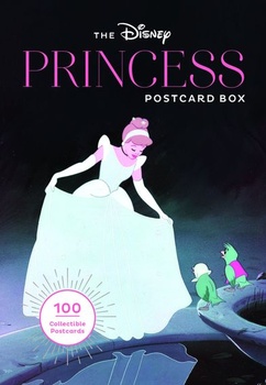 Krabička s pohľadnicami Disney princezien: 100 zberateľských pohľadníc