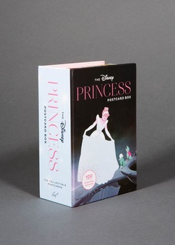 Krabička s pohľadnicami Disney princezien: 100 zberateľských pohľadníc