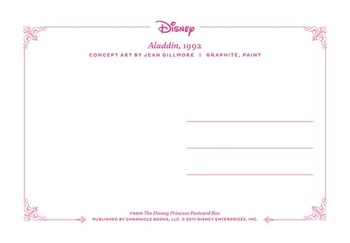 Krabička s pohľadnicami Disney princezien: 100 zberateľských pohľadníc