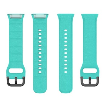 Náhradní náramek GIOPUEY pro Oppo Watch Free, [2 v 1] TPU silikonový náramek + ochrana displeje
