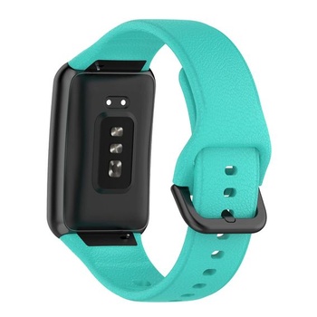 Náhradní náramek GIOPUEY pro Oppo Watch Free, [2 v 1] TPU silikonový náramek + ochrana displeje
