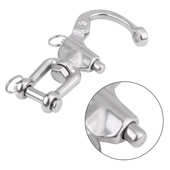 Bezpečnostný rýchloupínací patentný hák Keenso Boot 128mm Snap Shackle