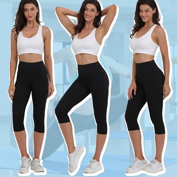 3/4 Capri kalhoty Merlvida černé XS (3 ks)