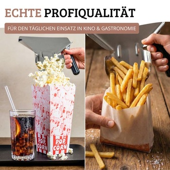 Naběračka na hranolky/popcorn Westmark, pro praváky, 1 rukojeť, rozměry naběračky: cca 20 x 12 cm,