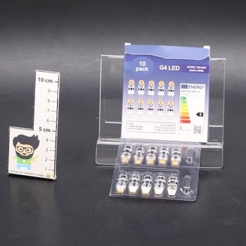 tkhetiana Stmievateľná 12V G4 LED žiarovka teplá biela 3000K, G4 LED žiarovka 2W LED žiarovky, náhradné