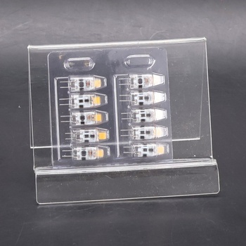 tkhetiana Stmievateľná 12V G4 LED žiarovka teplá biela 3000K, G4 LED žiarovka 2W LED žiarovky, náhradné