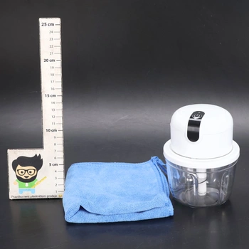 Elektrický kuchynský sekáčik, 350ml sekáčik na cibuľu, elektrický, nabíjanie cez USB, bezdrôtový