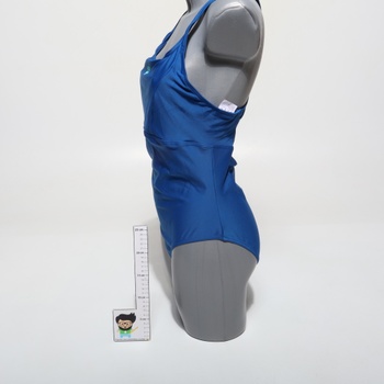 Dámské jednodílné plavky Arena Damen Solid Control Pro Back B (balení po 1 ks) 42 Dusty Blue