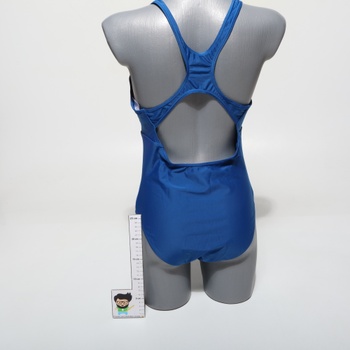 Dámske jednodielne plavky Arena Damen Solid Control Pro Back B (balenie po 1 ks) 42 Dusty Blue
