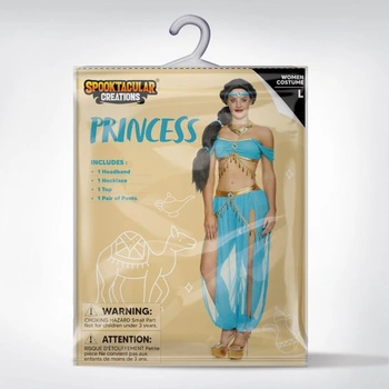 Kostým arabské princezny Spooktacular Creations pro ženy, vílí taneční kostým pro dospělé,