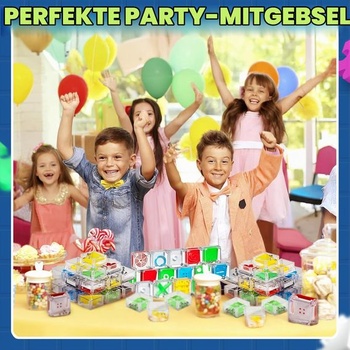 Sada 24 mini puzzle hier, bludisko s loptičkami a darčekmi pre deti od 3 rokov