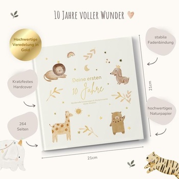 MeinBaby123® album Vašich prvních 10 let