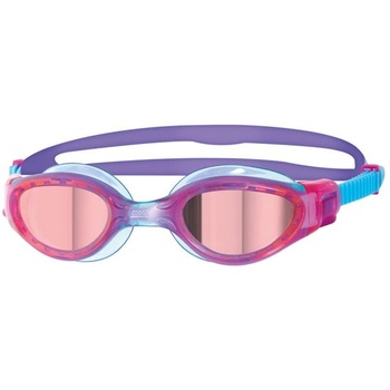 Zoggs Unisex detská plavecké okuliare Phantom Elite Mirror (1 balenie) 6-14 rokov, strieborná / zelená /