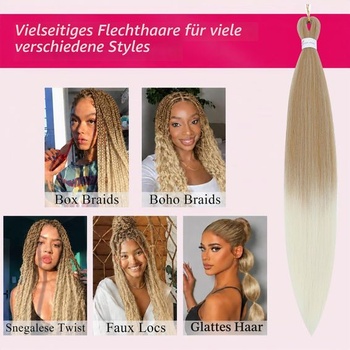 Syntetické vlasy na zaplétání 91 cm