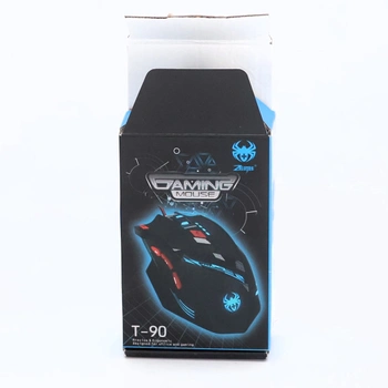 herná myš zelotes T90 9200 DPI, 8 programovateľných tlačidiel, viacrežimová LED, USB herná myš,