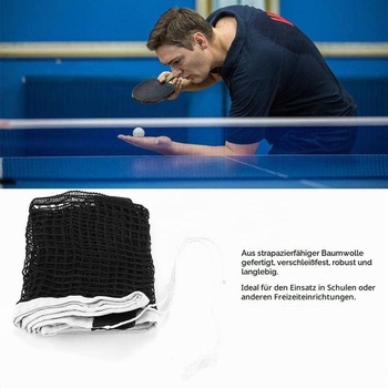 Tbest síť na stolní tenis Kettler, přenosná síť na stolní tenis, 180 * 14 cm, náhradní síť na