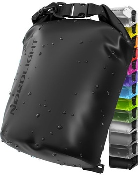 Nordlight Dry Bag Vodeodolná taška Vodeodolná taška Taška na nosenie 2 l Čierna (nepriehľadná)