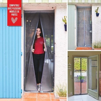 Síť proti hmyzu TRANQUILISAFE na dveře | Síť proti hmyzu na balkonové dveře, terasové dveře,