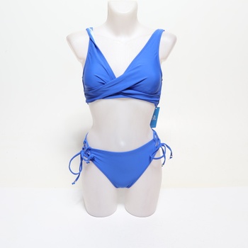 Dámske bikiny Cupshe Lace Up vel.XS modrá