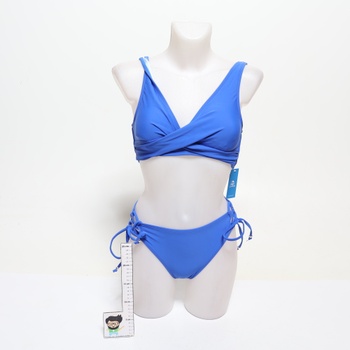 Dámske bikiny Cupshe Lace Up vel.XS modrá
