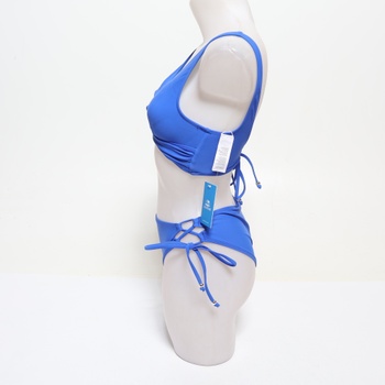 Dámske bikiny Cupshe Lace Up vel.XS modrá