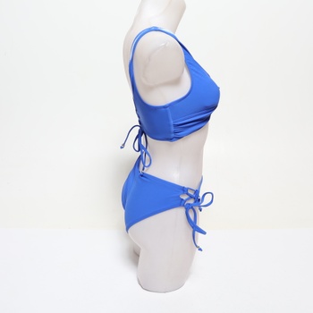 Dámske bikiny Cupshe Lace Up vel.XS modrá
