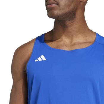 Pánske bežecké tričko adidas Adizero Essentials Aeroready S, veľkosť S, kráľovská modrá