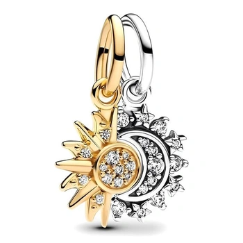 Prívesok NJCXOLA Charms pre ženy, striebro 925, zlato,…