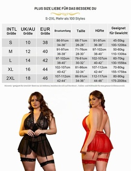 Dámská noční košilka Babydoll s krajkou a 4 ramínky, velikost XL, černá
