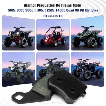 Zadné brzdové doštičky pre Kazuma Meerkat 50cc 80cc 90cc 110cc 125cc 140cc Quad ATV Pit Dirt Bike