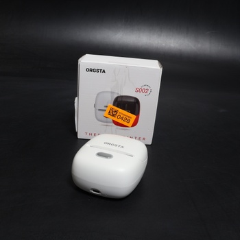 Tiskárna štítků ORGSTA S002, samolepicí etiketovací zařízení, Bluetooth, 300 DPI, etiketovací