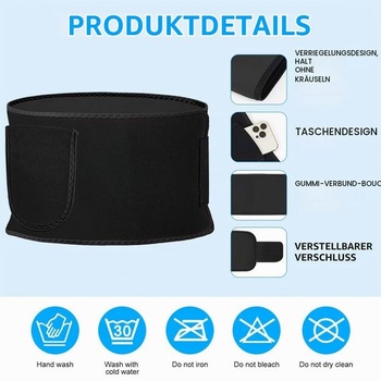 Zoštíhľujúci brušný pás ACWOO pre mužov a ženy, pás s hula hoopom, nastaviteľný fitness pás,