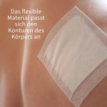 Fixačná náplasť ABENA 20 cm x 10 m, rolka, biela, náplasť na rany, náplasť v roliach, náplasť v