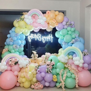 30 pastelových balónikov, farebné balóniky 25 cm, héliové balóniky k narodeninám, pastelovo sfarbené