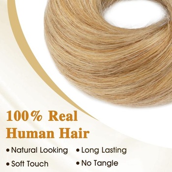 MY-LADY Příčesek s gumičkou, drdol, vlasová gumička s rovnými vlasy, 100% pravé vlasy, updo účesy,
