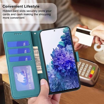 Puzdro Tawarror pre Samsung Galaxy S20 FE, prémiové odnímateľné puzdro z PU kože pre Samsung S20
