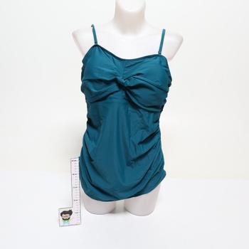 Dámske tankiny Yutdeng, push-up dvojdielne plavky s reguláciou bruška, sexy bandeau bikiny s