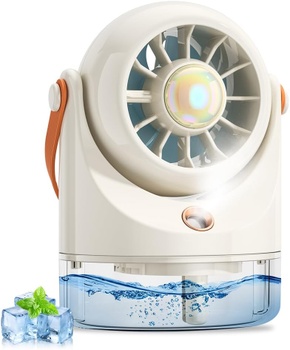 Ventilátor značky KUWUNG, biely