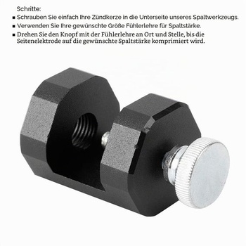 Nástroj na měření mezery zapalovacích svíček, univerzální zapalovací svíčka 12 mm, zapalovací